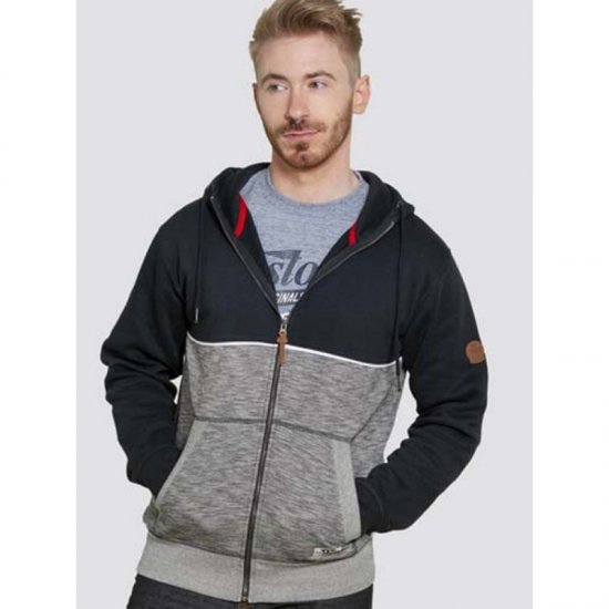 D555 Lamarsh Hoodie Navy - Mikiny & mikiny bez kapucne - Mikiny & Mikiny s Kapucňou 2XL-12XL