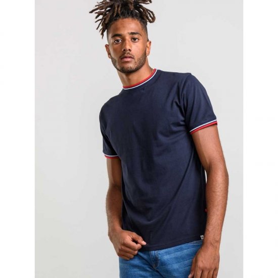 D555 Bates T-shirt Navy - Tričká - Nadrozmerné tričká - 2XL-14XL