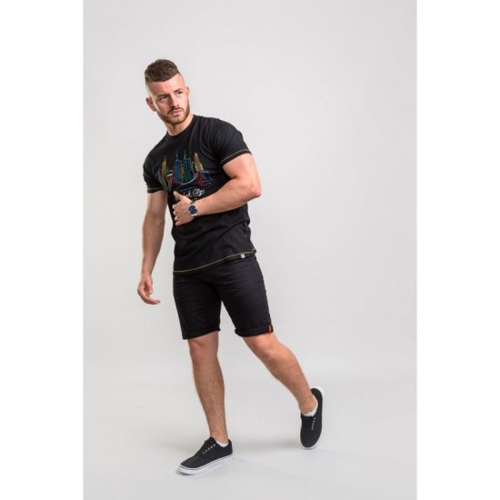D555 Shelby T-shirt Black - Tričká - Nadrozmerné tričká - 2XL-14XL