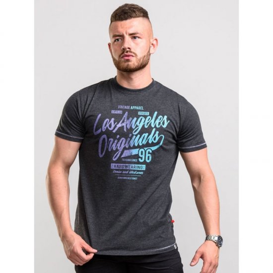 D555 Simmons T-shirt Black - Tričká - Nadrozmerné tričká - 2XL-14XL