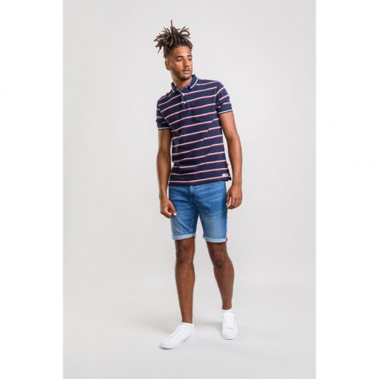 D555 Holmes Polo Navy - Polokošele - Polokošele 2XL-8XL