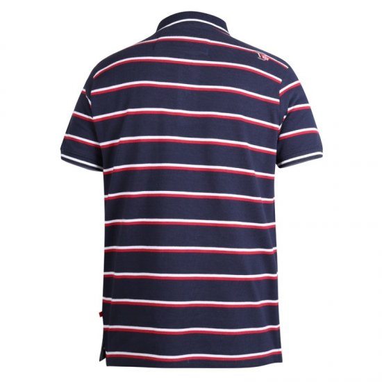 D555 Holmes Polo Navy - Polokošele - Polokošele 2XL-8XL