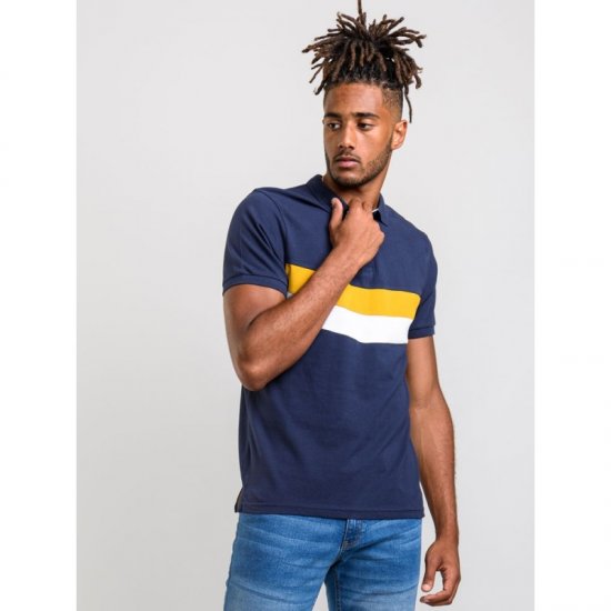D555 Hopkins Polo Navy - Polokošele - Polokošele 2XL-8XL