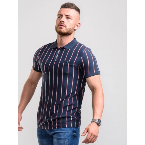 D555 Martel Polo Navy - Polokošele - Polokošele 2XL-8XL