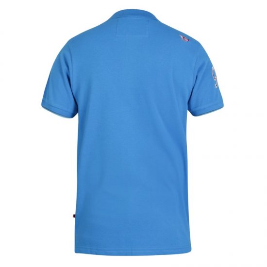 D555 Parker Polo Blue - Polokošele - Polokošele 2XL-8XL