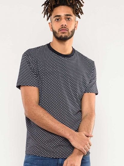 D555 Canton T-shirt Navy - Tričká - Nadrozmerné tričká - 2XL-14XL