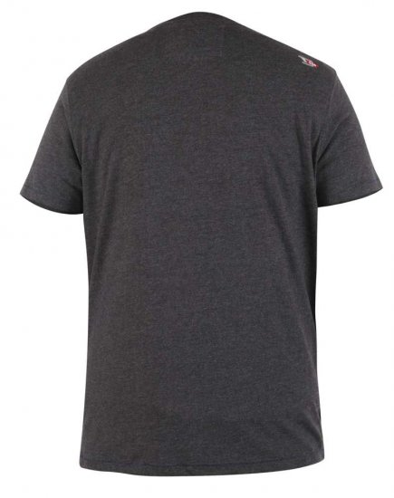 D555 Hemford Printed T-Shirt - Tričká - Nadrozmerné tričká - 2XL-14XL