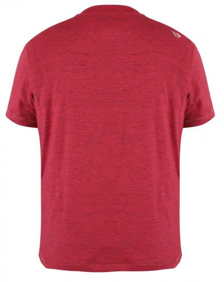 D555 Lettaford Printed T-shirt - Tričká - Nadrozmerné tričká - 2XL-14XL
