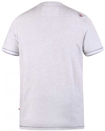 D555 LANGDON Printed T-Shirt - Tričká - Nadrozmerné tričká - 2XL-14XL
