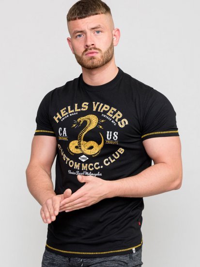 D555 WOOTON Printed T-Shirt - Tričká - Nadrozmerné tričká - 2XL-14XL