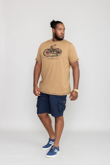 D555 RAMSGATE Printed T-Shirt - Tričká - Nadrozmerné tričká - 2XL-14XL