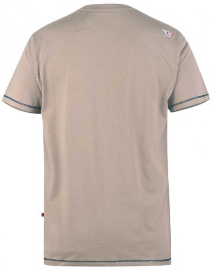 D555 RAMSGATE Printed T-Shirt - Tričká - Nadrozmerné tričká - 2XL-14XL
