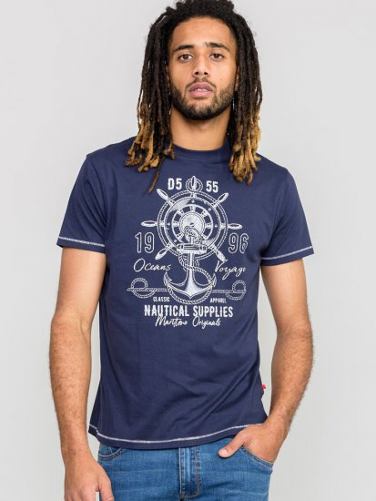 D555 CANTERBURY Printed T-Shirt - Tričká - Nadrozmerné tričká - 2XL-14XL