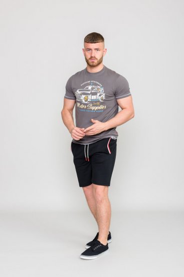 D555 BARMING Printed T-Shirt - Tričká - Nadrozmerné tričká - 2XL-14XL