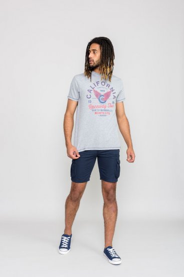 D555 BARTON Printed T-Shirt - Tričká - Nadrozmerné tričká - 2XL-14XL