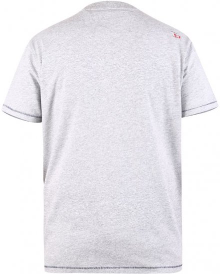 D555 BARTON Printed T-Shirt - Tričká - Nadrozmerné tričká - 2XL-14XL