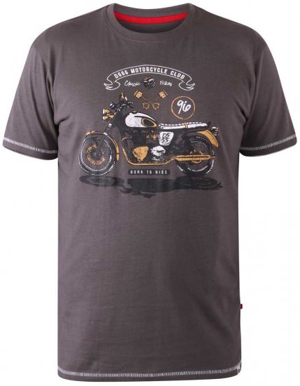 D555 BEXLEYHEATH Motorcycle Club T-Shirt - Tričká - Nadrozmerné tričká - 2XL-14XL