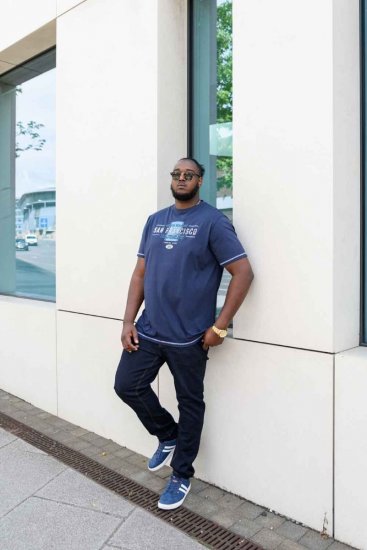 D555 WANSTEAD San Francisco T-Shirt - Tričká - Nadrozmerné tričká - 2XL-14XL