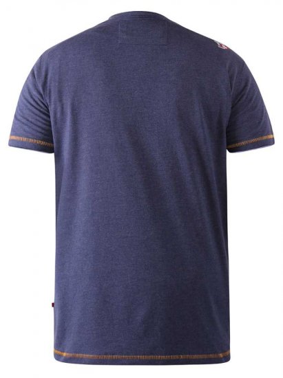 D555 DEBDEN NYC Night Skyline T-Shirt - Tričká - Nadrozmerné tričká - 2XL-14XL