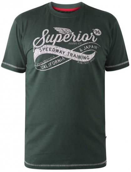 D555 WHITECHAPEL Superior Speedway T-Shirt - Tričká - Nadrozmerné tričká - 2XL-14XL