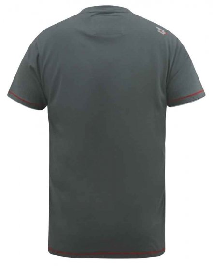 D555 Cobbler Nyc Birdseye Map Printed T-Shirt - Tričká - Nadrozmerné tričká - 2XL-14XL