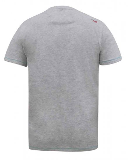 D555 Trafford Bike Photo Printed T-Shirt White - Tričká - Nadrozmerné tričká - 2XL-14XL