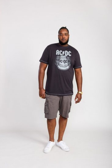 D555 Highway Official AC/DC Hells Bells Printed T- Shirt - Tričká - Nadrozmerné tričká - 2XL-14XL