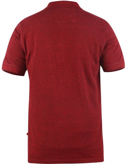 D555 WINCHESTER Red Polo Shirt - Polokošele - Polokošele 2XL-8XL