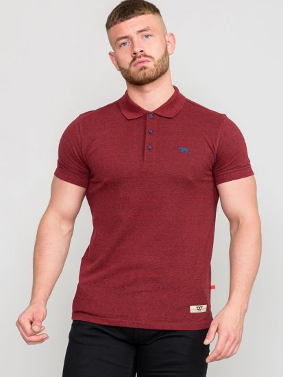 D555 WINCHESTER Red Polo Shirt - Polokošele - Polokošele 2XL-8XL