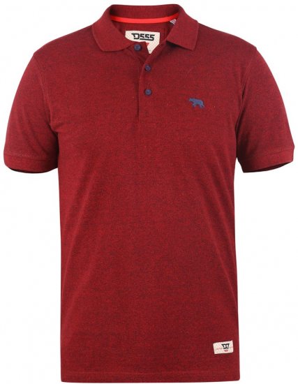 D555 WINCHESTER Red Polo Shirt - Polokošele - Polokošele 2XL-8XL