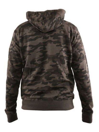 D555 Antonio Camo Printed Zip Through Hoody - Mikiny & mikiny bez kapucne - Mikiny & Mikiny s Kapucňou 2XL-12XL