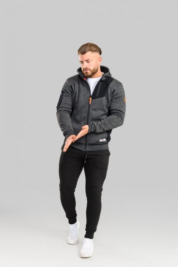 D555 Crofton Hoodie With Sherpa Lining - Mikiny & mikiny bez kapucne - Mikiny & Mikiny s Kapucňou 2XL-12XL