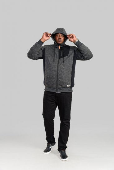D555 Crofton Hoodie With Sherpa Lining - Mikiny & mikiny bez kapucne - Mikiny & Mikiny s Kapucňou 2XL-12XL