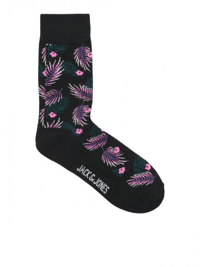 Jack & Jones Pineapple Skulls Ponožky Čierna 3-pack - Spodná bielizeň - Spodné Prádlo 2XL-8XL