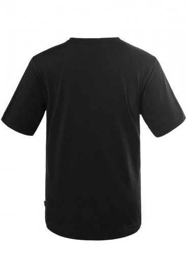 JP1880 702558 Tričko s okrúhlym výstrihom Čierna - Tričká - Nadrozmerné tričká - 2XL-14XL