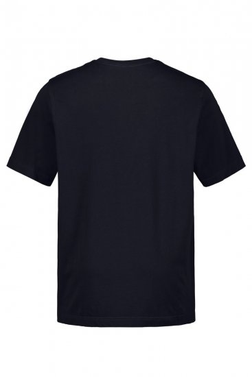 JP1880 702558 Tričko s okrúhlym výstrihom Tmavomodrá - Tričká - Nadrozmerné tričká - 2XL-14XL