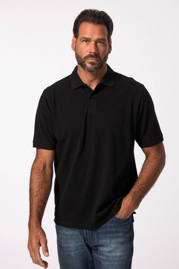 JP1880 702560 Bavlnená polokošeľa Čierna - Polokošele - Polokošele 2XL-8XL