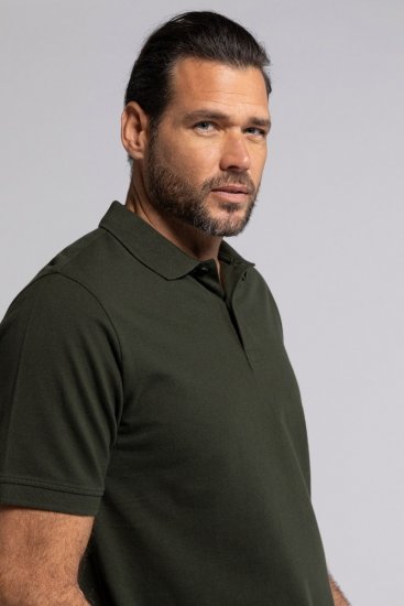 JP1880 702560 Polokošeľa Tmavo olivová - Polokošele - Polokošele 2XL-8XL