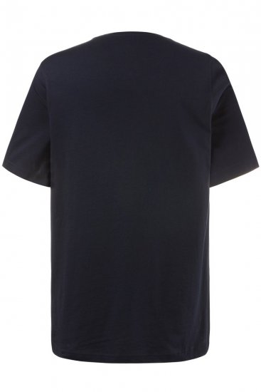 JP1880 702637 Tričko s okrúhlym výstrihom 2 kusy Tmavomodrá - Tričká - Nadrozmerné tričká - 2XL-14XL