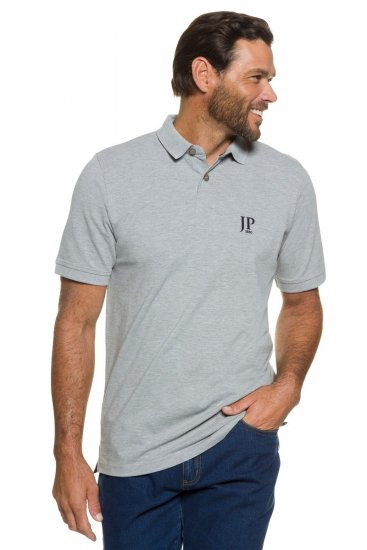 JP1880 704317 Polokošeľa 2 kusy Tmavomodrá/Sivá melír - Polokošele - Polokošele 2XL-8XL
