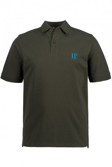 JP1880 704317 Polokošeľa 2 kusy Tyrkysovo modrá/Olivová - Polokošele - Polokošele 2XL-8XL