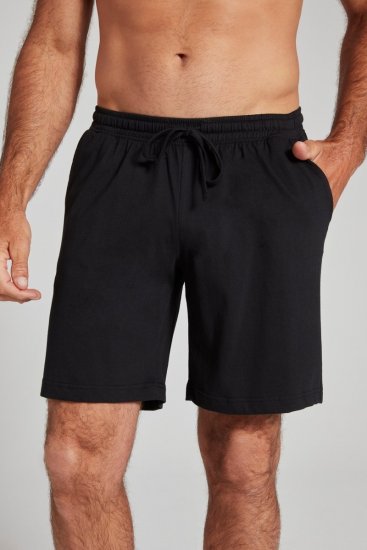 JP1880 Shorts Elastic Waistband Black - Tepláky & teplákové kraťasy - Tepláky & Teplákové kraťasy - 2XL-12XL