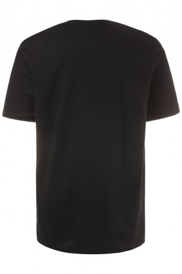 JP1880 708420 Tričko Henley 2 kusy Čierna - Tričká - Nadrozmerné tričká - 2XL-14XL