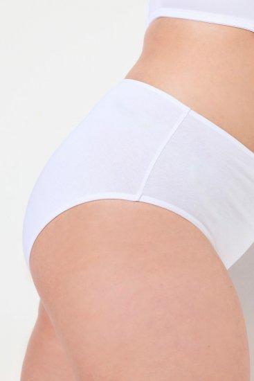 Ulla Popken 710201 Nohavičky 5 ks Biela - Nohavičky - 