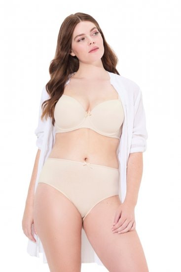 Ulla Popken 710201 Nohavičky 5 ks Béžová - Nohavičky - 