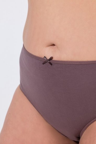 Ulla Popken 710201 Nohavičky 5 ks Hnedá - Nohavičky - 