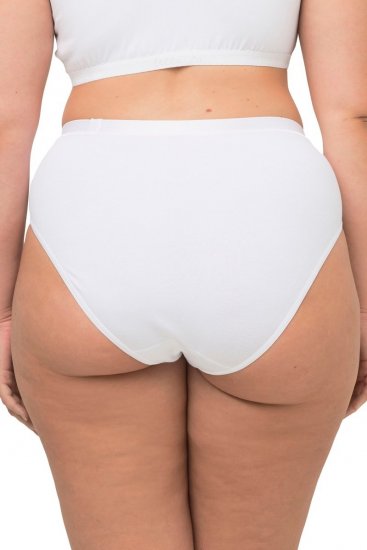 Ulla Popken 711214 Nohavičky 2 ks Biela - Nohavičky - 