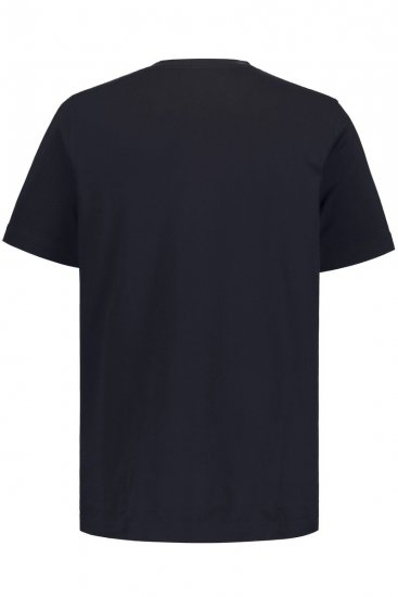 JP1880 711318 Tričko s véčkovým výstrihom 2 kusy Čierna - Tričká - Nadrozmerné tričká - 2XL-14XL