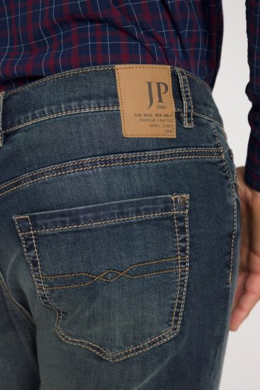 JP1880 Jeans Straight Fit Super Stretch Denim Used Blue - Džínsy & nohavice - Džínsy a Nohavice - W40-W70