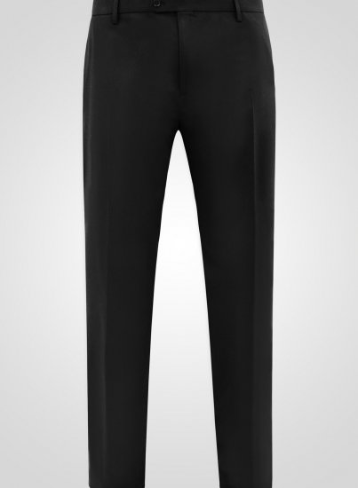 D555 Ted 4 Way Stretch Tailored Trouser Čierna - Obleky - Obleky 2XL-8XL